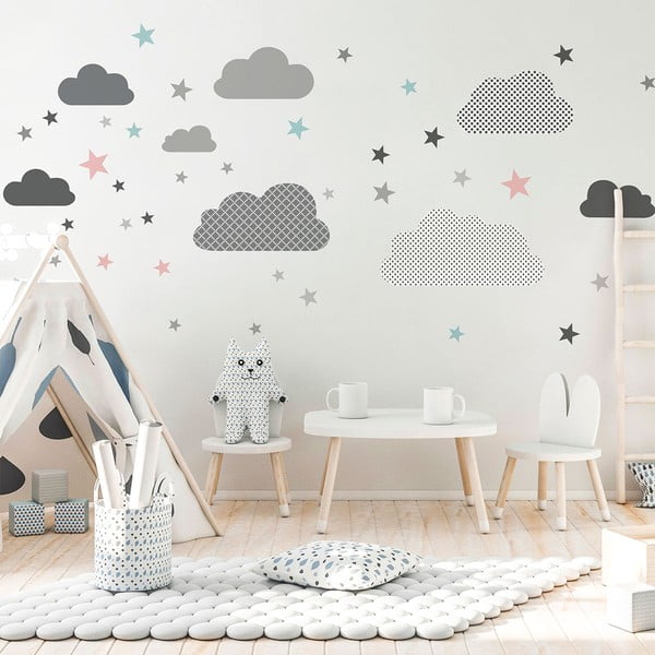 Sienų lipdukas Ambiance Scandinavian Clouds From The Far North-image-1
