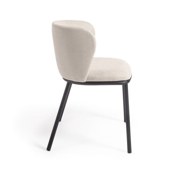 Smėlio spalvos valgomojo kėdė Ciselia - Kave Home-image-2