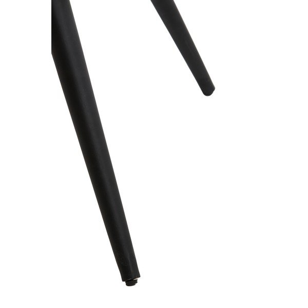 Apvalios formos valgomojo stalas juodos spalvos/tamsiai rudos spalvos su akacijos stalviršiu ø 120 cm Turi – Light & Living-image-2