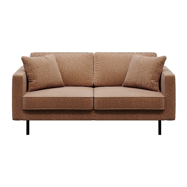 Molio rudos spalvos sofa MESONICA Kobo, 167 cm