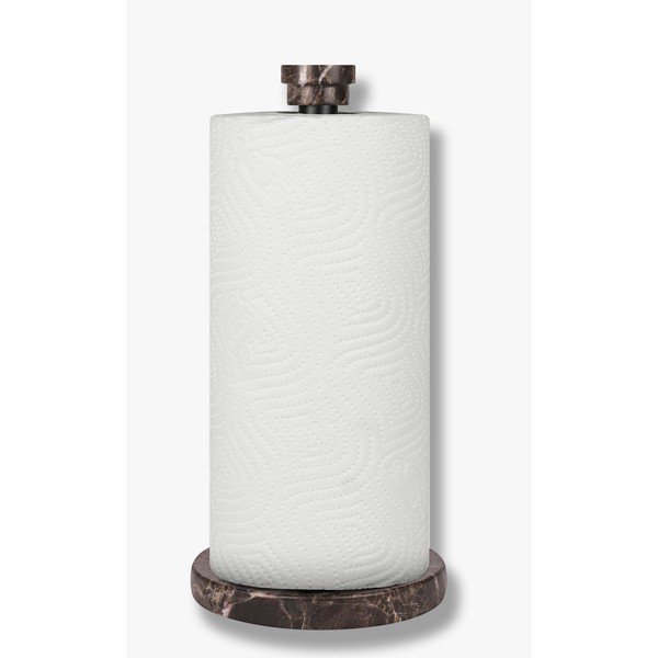 Iš marmuro virtuvinių rankšluosčių laikiklis tamsiai rudos spalvos ø 12,5 cm Marble – Mette Ditmer Denmark-image-1