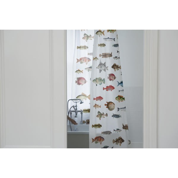 Dušo užuolaida Really Nice Things Fish in the Ocean, 180x175 cm-image-1