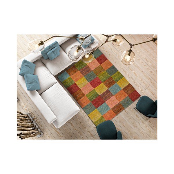 Kilimas, tinkamas naudoti lauke Universal Moar Multi Luzzo, 120 x 170 cm-image-1