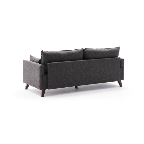 Sofa antracito spalvos 208 cm Bella – Balcab Home-image-3