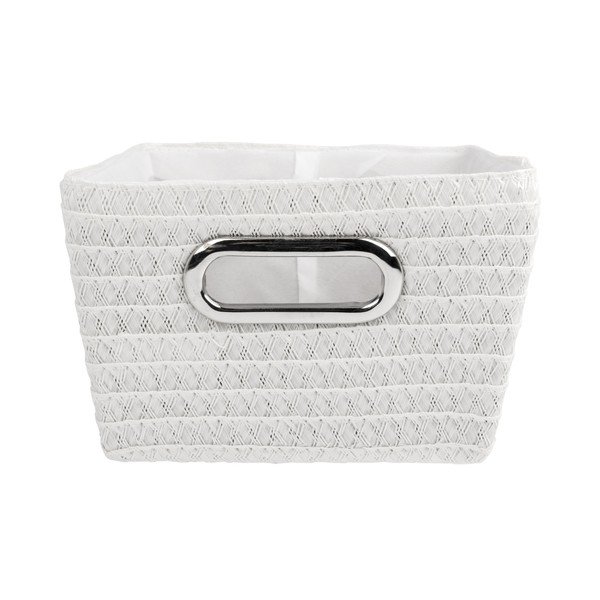 Baltas krepšys Wenko Chromo, 28 cm pločio-image-2