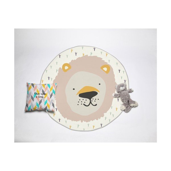 Vaikiškas kilimas "Little Nice Things Lion", ⌀ 120 cm-image-3