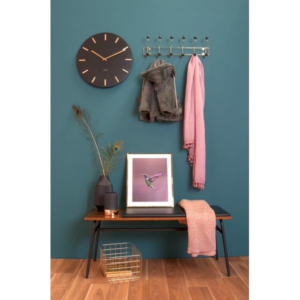 Sieninė pakaba su juodomis detalėmis PT LIVING Saturnus, ilgis 53,5 cm-image-1