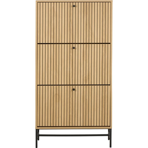Atlenkiama spintelė batams natūralios spalvos iš ąžuolo 72x140x25 cm Albany  – Actona-image-3