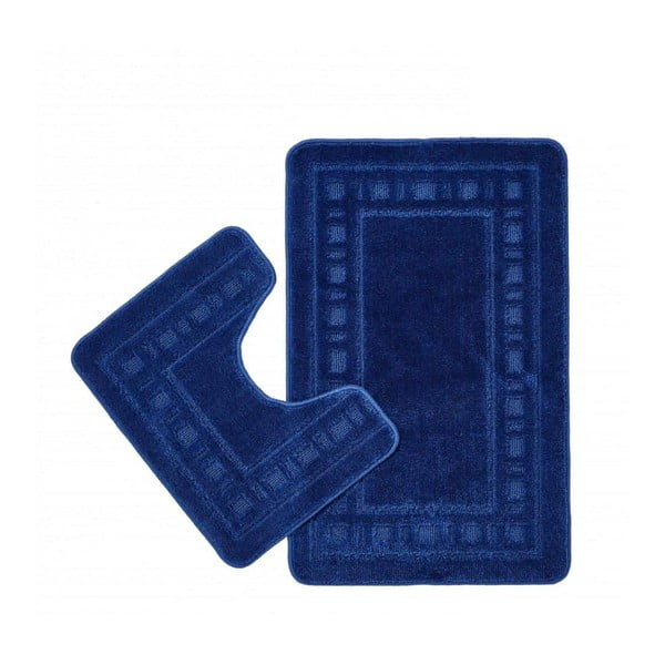 Mėlyni vonios kambario kilimėliai, 2 vnt., 80x50 cm Armoni - Catherine Lansfield