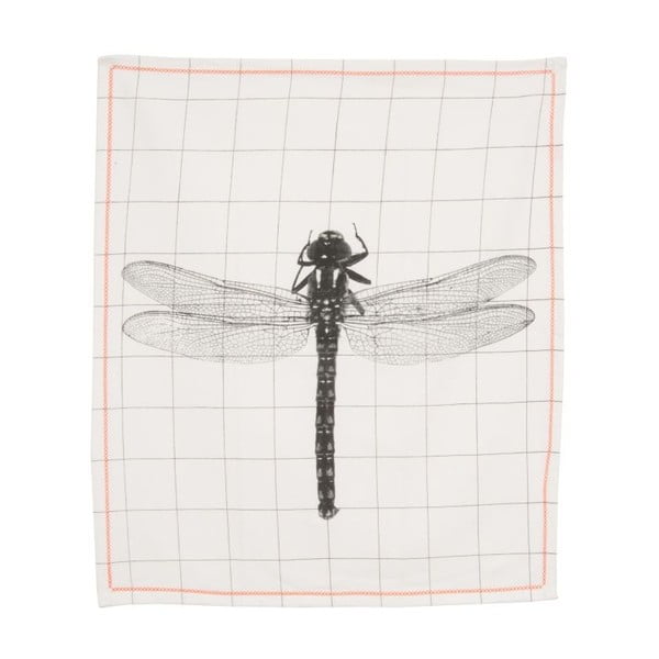 Virtuvinis rankšluostis "Grid Dragonfly", 55x65 cm