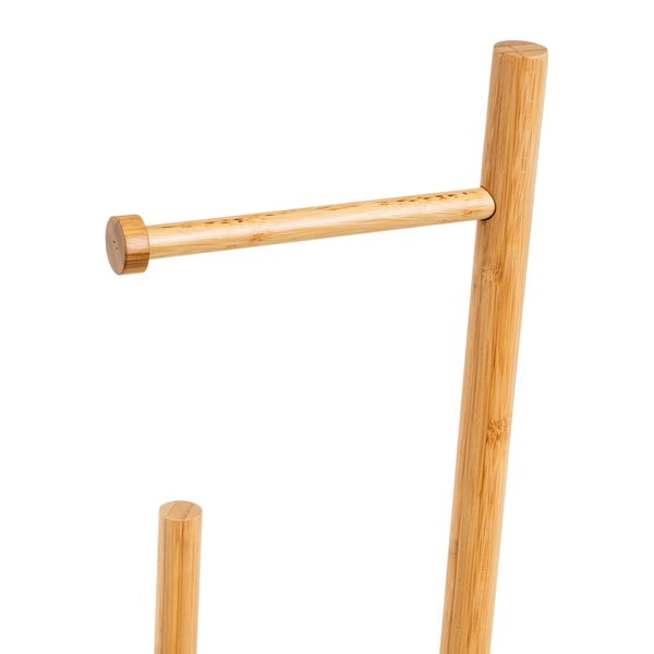 Iš bambuko tualetinio popieriaus laikiklis natūralios spalvos – Casa Selección-image-1