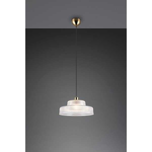 Kabantis šviestuvas ø 35 cm su stiklo gaubtu Abella – Reality-image-1