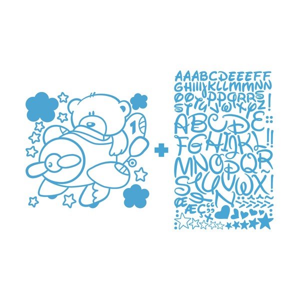 Lipnus rinkinys su raidėmis Ambiance Teddy Bear-image-2