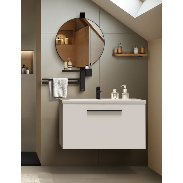 Sieninis veidrodis su lentyna/su laikikliu ø 51 cm ALU+ – Ideal Standard-image-2