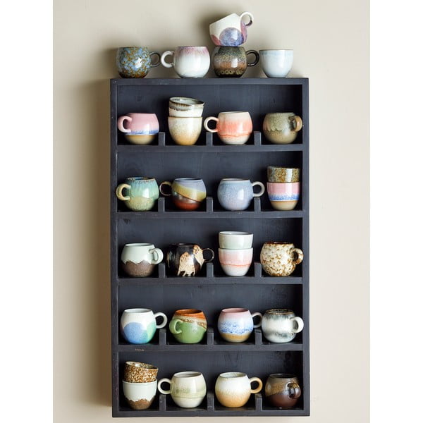 Rudos spalvos iš keramikos puodelis 280 ml Paula – Bloomingville-image-2