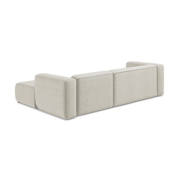 Smėlio spalvos kampinė sofa (su dešiniuoju kampu/su gultu) Ekahi – Makamii-image-4