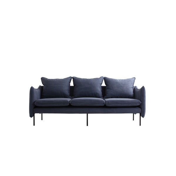Mėlyna trijų vietų sofa Custom Form Dizy