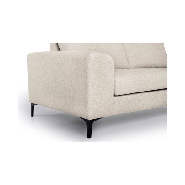 Smėlio spalvos U formos sofa Scandic Henry, dešinysis kampas-image-3