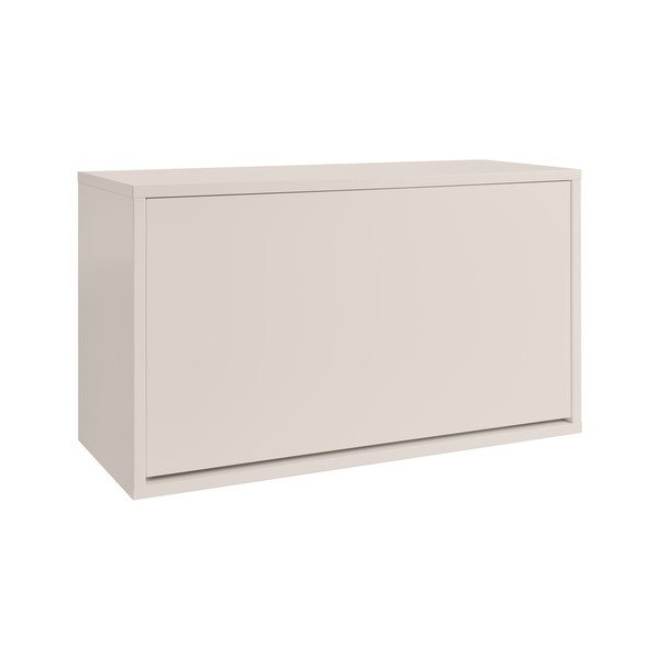 Šviesiai pilkos spalvos atlenkiama/pakabinama spintelė batams 70x30x40 cm – ReCollector