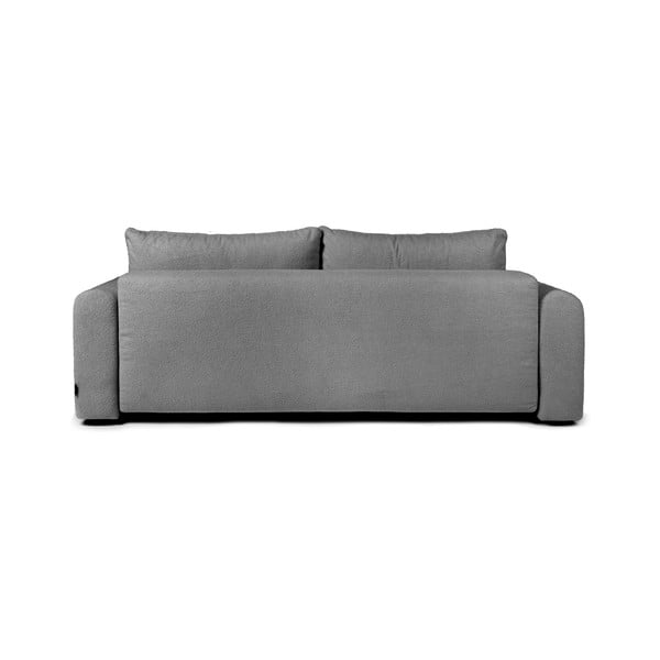 Iš boucle sulankstoma sofa pilkos spalvos 247 cm Quinoa – Bonami Selection-image-4