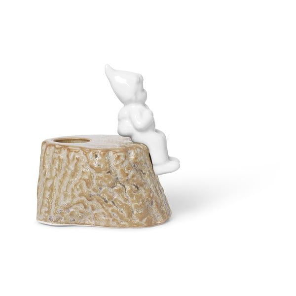Kalėdinė žvakidė iš porceliano ir keramikos Kähler Design, ilgis 9 cm-image-2