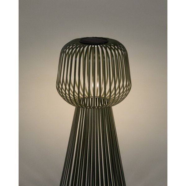 Stalinis lauko šviestuvas LED su pritemdymo funkcija saulės baterijos (aukštis 70 cm) Reiba – Kave Home-image-2