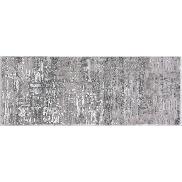 Iš medvilnės laiptų kilimėlių rinkiniai pilkos spalvos 16 vnt. 25x65 cm Milano Gri – Vitaus