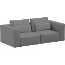 Sofa pilkos spalvos 210 cm Riposo Ottimo – Sit Sit