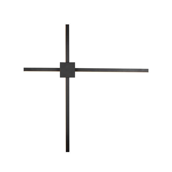 Matinės juodos spalvos sieninė lempa LED su pritemdymo funkcija Cassino – Trio