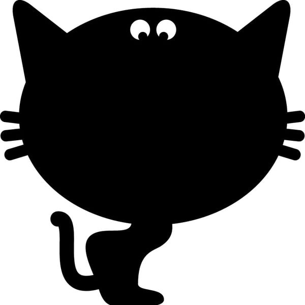 Sienų lipdukas Fanastick Cat Liquid Chalk Sticker-image-2