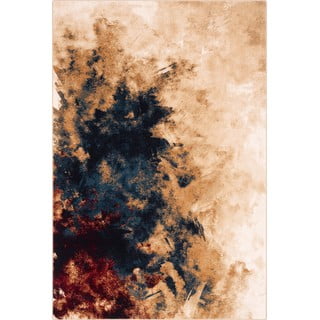 Iš vilnos kilimas 133x180 cm Burst dark beige – Agnella