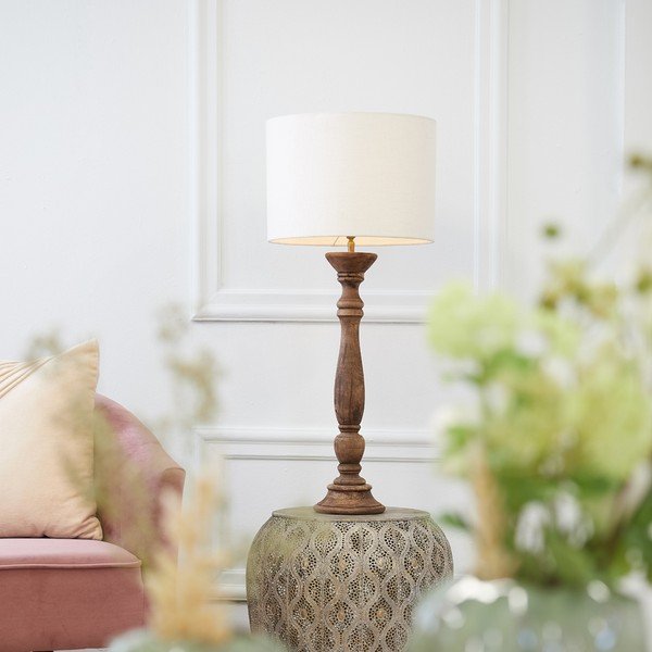 Šviestuvo gaubtas kreminės spalvos ø 30 cm Livigno – Light & Living-image-1