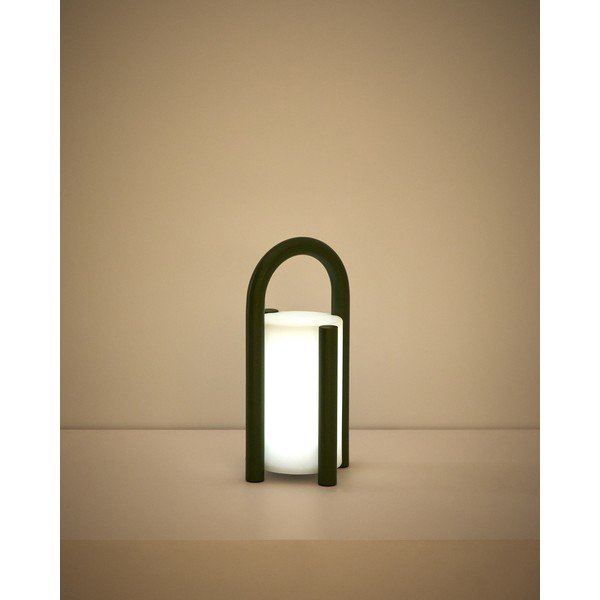 Nešiojamas lauko šviestuvas LED USB ø 14 cm Leros – Kave Home-image-3