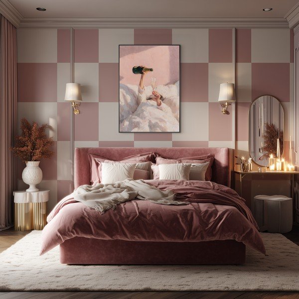 Spausdintas paveikslas su rėmeliu/tapyba ant drobės 70x100 cm Lazy Sunday – Styler-image-3