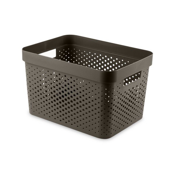 Iš plastiko krepšys 27x36x22 cm Infinity Dots – Curver
