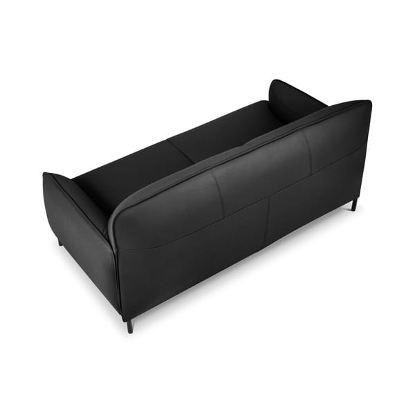 Tamsiai pilka odinė sofa Windsor & Co Sofas Neso, 175 x 90 cm-image-3