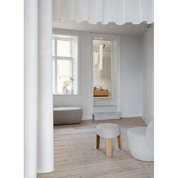 Pufas smėlio spalvos iš boucle KUON – Blomus-image-2