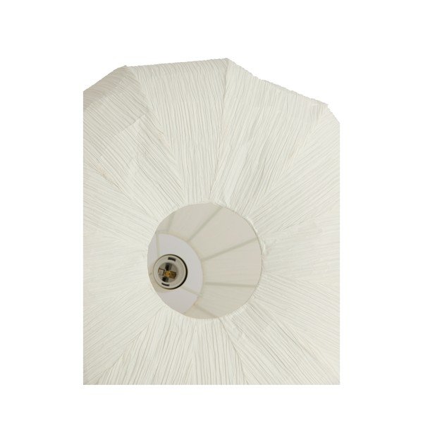 Kreminės spalvos kabantis šviestuvas ø 10 cm su popieriniu gaubtu Sarella – Light & Living-image-4