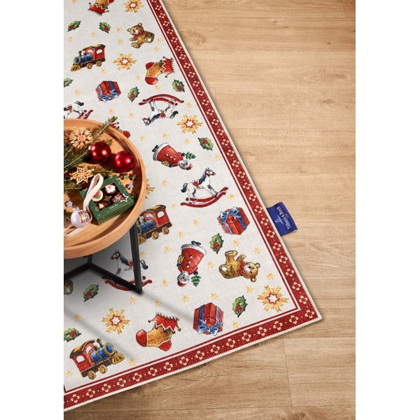 Kilimas raudonos spalvos su Kalėdų motyvu 80x200 cm Red Christmas – Villeroy&Boch-image-2