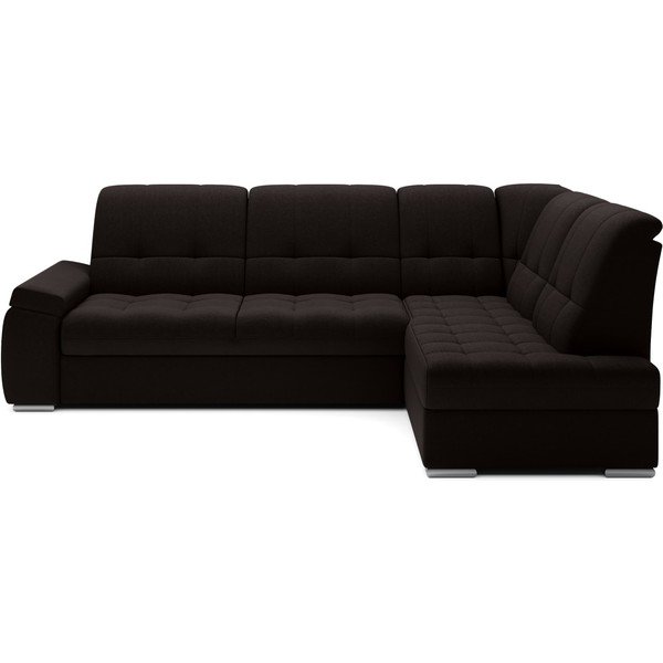 Rudos spalvos sulankstoma/su sandėliavimo vieta kampinė sofa (su dešiniuoju kampu/„L“ formos) Sado – ELTAP