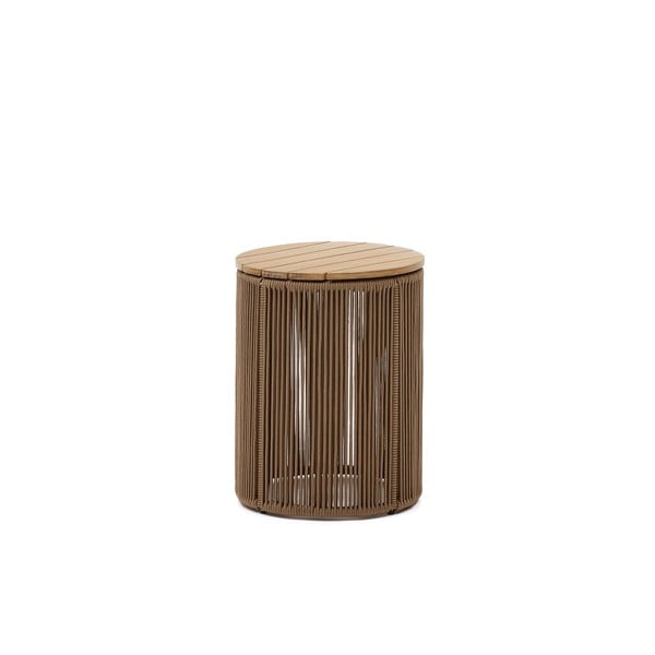 Apvalios formos sodo šoninis staliukas ø 40 cm Mesa – Kave Home