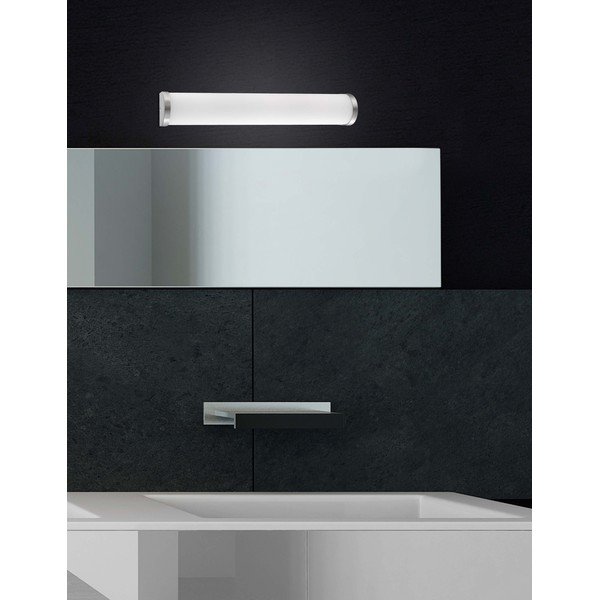 Baltos spalvos/sidabrinės spalvos iš metalo sieninė lempa Polo – Nova Luce-image-1