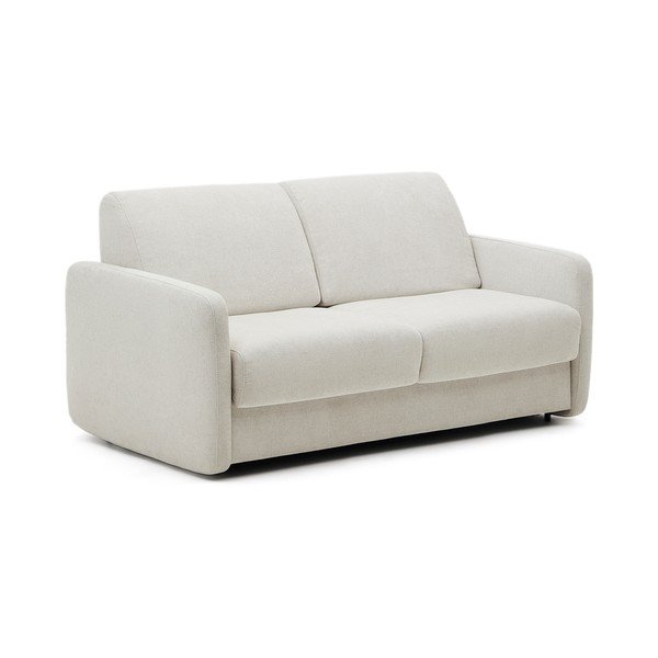 Sofa baltos spalvos 164 cm Nuala – Kave Home-image-2