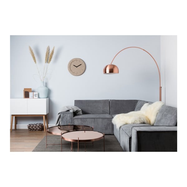 Šviesiai pilka kampinė modulinės sofos "Zuiver James" dalis-image-3