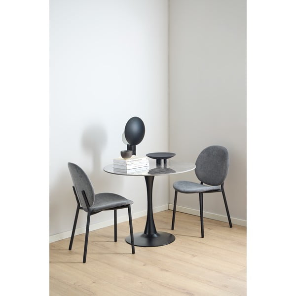 Antracito spalvos valgomojo kėdė Cliff – Actona-image-3