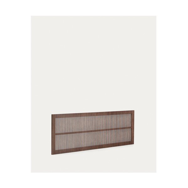 Tamsios natūralios spalvos iš uosio masyvo galvūgalis 195x70 cm Beyla – Kave Home-image-3