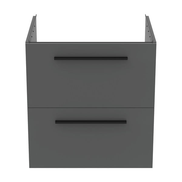 Pakabinama spintelė po kriaukle pilkos spalvos 60x63 cm i.Life B – Ideal Standard-image-3