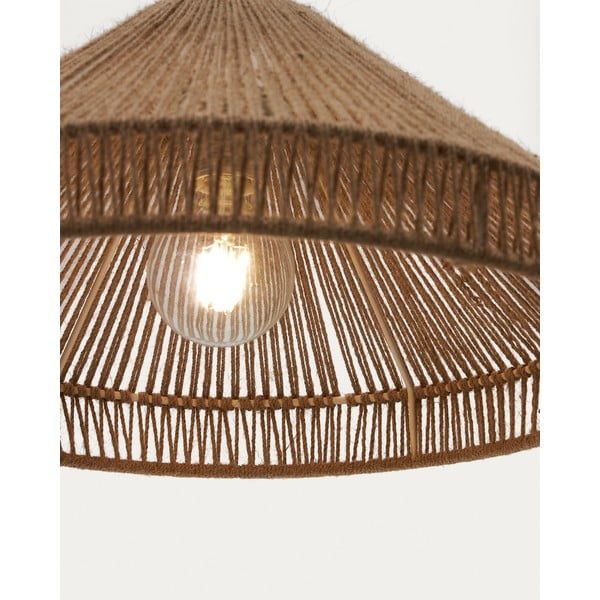 Šviestuvo gaubtas natūralios spalvos ø 45 cm Pontos – Kave Home-image-2