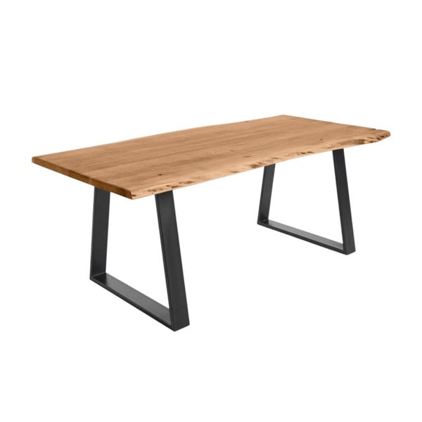 Valgomojo stalas su akacijos stalviršiu 90x160 cm Alaia – Kave Home