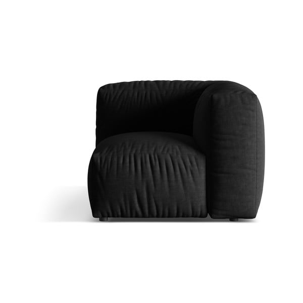 Modulinė sofos dalis juodos spalvos (kintama) Martina – Micadoni Home
